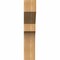 Ekena Millwork Monterey Smooth Corbel, Western Red Cedar, 5 1/2"W x 12"D x 28"H COR06X12X28MON00SWR - alternate 4